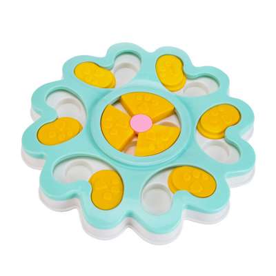 ZMaker Eco Friendly Puzzle Training Dogs Toys Interactive Food Dispenser Treated Plate