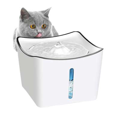 ZMAKER Pet Water Fountain 3L Kamino LED Light USB Port Automatic Cat Water Dispenser Quiet Pump for Cats and Dogs