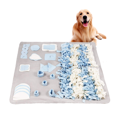 Zmaker Dog Slow Feeding Mat Interactive Snuffle Lick Mat Machine Washable Large Size